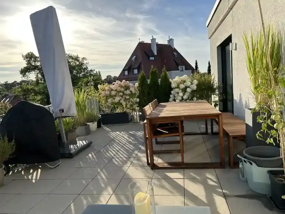 Penthouse mit 29m² Dachterrasse & Loggia | 3 Zimmer | 79m²