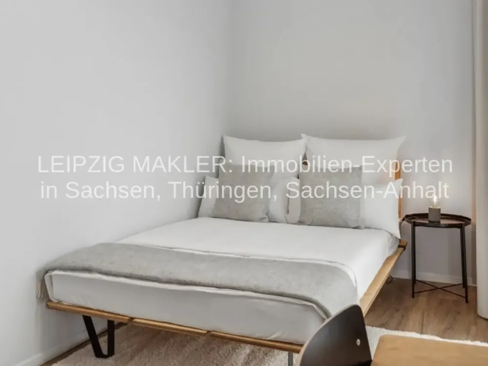 Modernes, voll möbliertes Studio mit allem inklusive im Zentrum von Leipzig - Wohnen auf Zeit