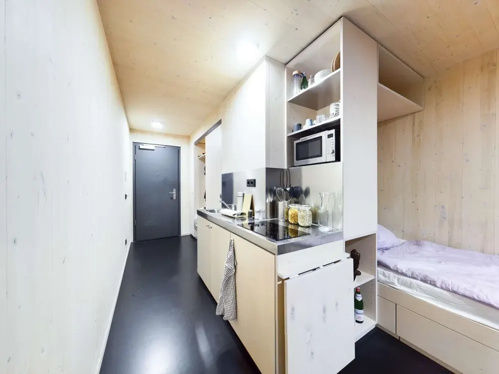 DIE ZIMMEREI | Möblierte 1-Zimmer-Wohnung direkt am Inselpark & in S-Bahn Nähe|Bigger Bude