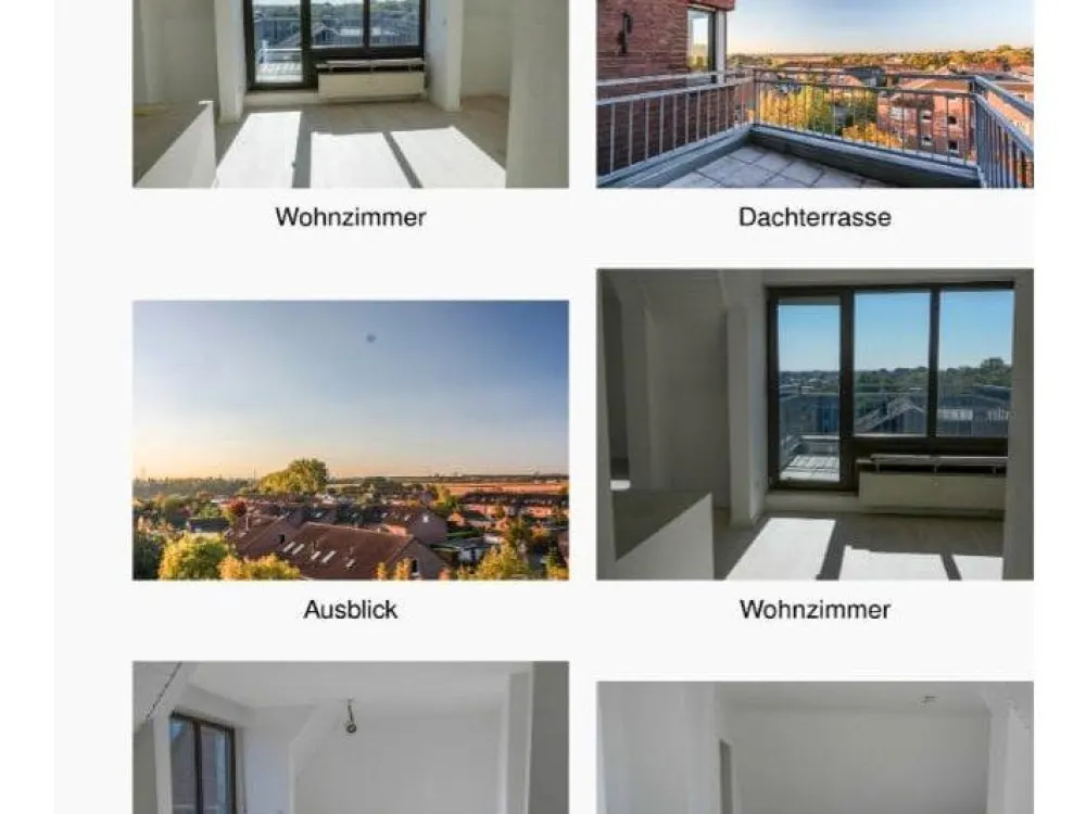 Lichtdurchflutete Zweizimmerwohnung mit Dachterasse in Köln-Esch