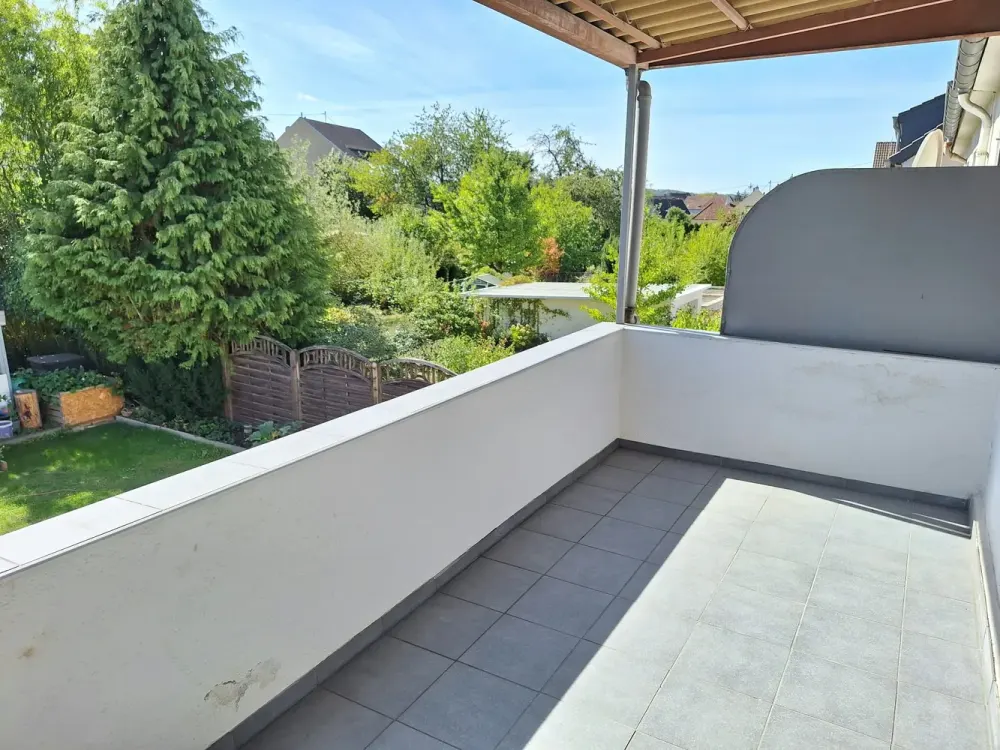 2028; 2-Room Apartment with Balcony, Shared Garden Use & Garage in Völklingen