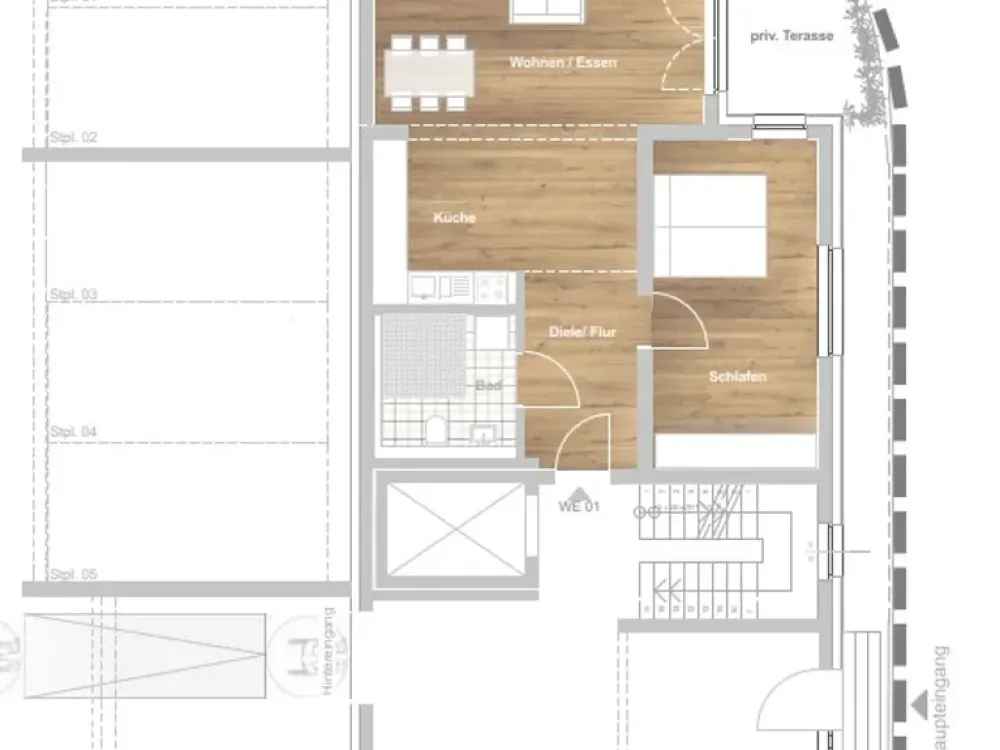 Newly Built 2-Room Apartment with High-Quality Interior in Oer-Erkenschwick