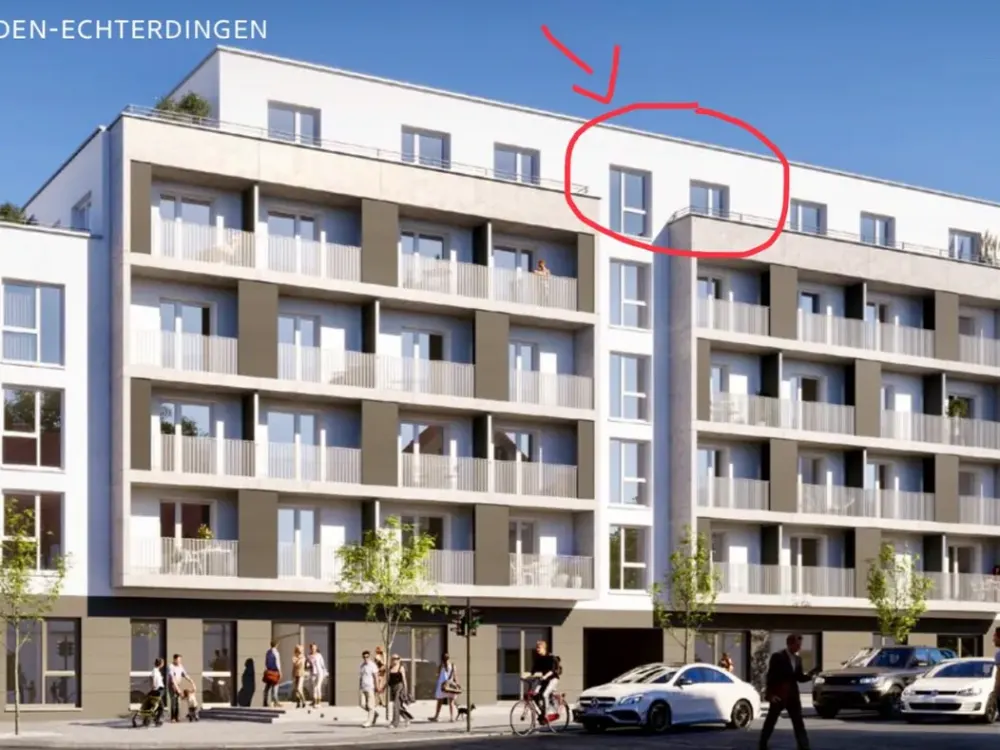Echterdingen TOP: zentrale, teilmöblierte Dachgeschosswohnung