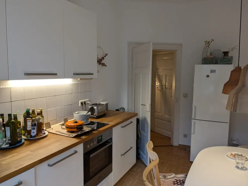 Möblierte Helle 2-Zimmer-Wohnung in KA Weststadt, Toplage, Garten