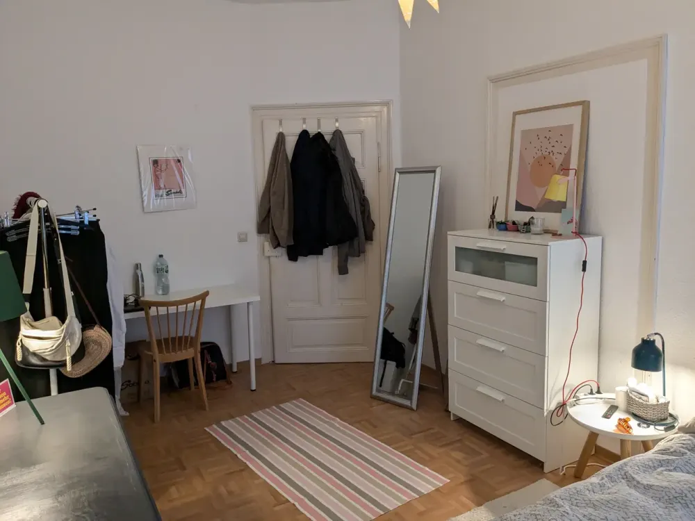 Möblierte Helle 2-Zimmer-Wohnung in KA Weststadt, Toplage, Garten