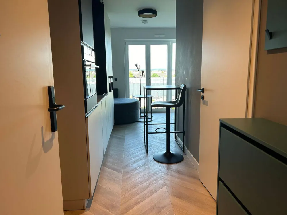 Kompaktes Mikroapartment mit Vollausstattung und vielen digitalen Features