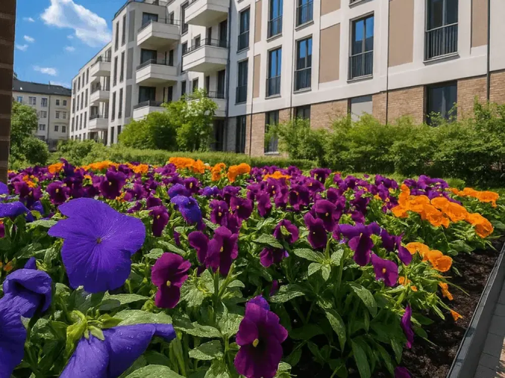 2-Zimmer-Wohnung mit wunderschönem Balkon