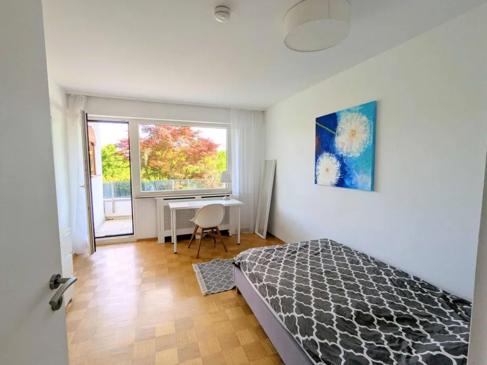 WG-Zimmer möbliert in Stuttgart Degerloch - 1 Monat Zeitwohnen
