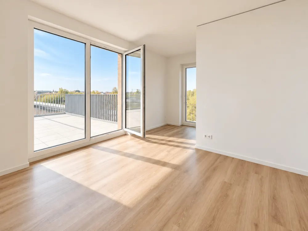Exklusive Endetagenwohnung m. Dachterasse und Skyline-Blick +++ per sofort +++