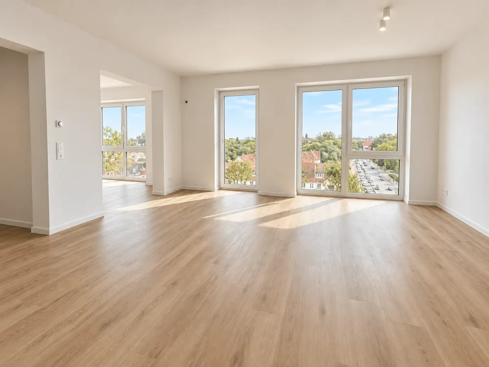 Exklusive Endetagenwohnung m. Dachterasse und Skyline-Blick +++ per sofort +++