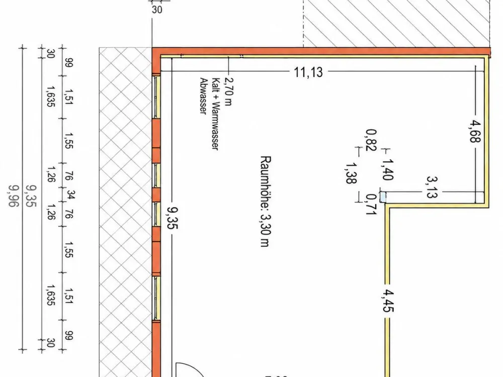Living Space on the Ground Floor with Private Entrance in Karlsruhe-Knielingen