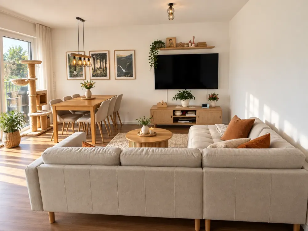 Hochwertige 3 -Zimmer-Wohnung mit Balkon, Aufzug, KFW 40, TG-Stellplatz