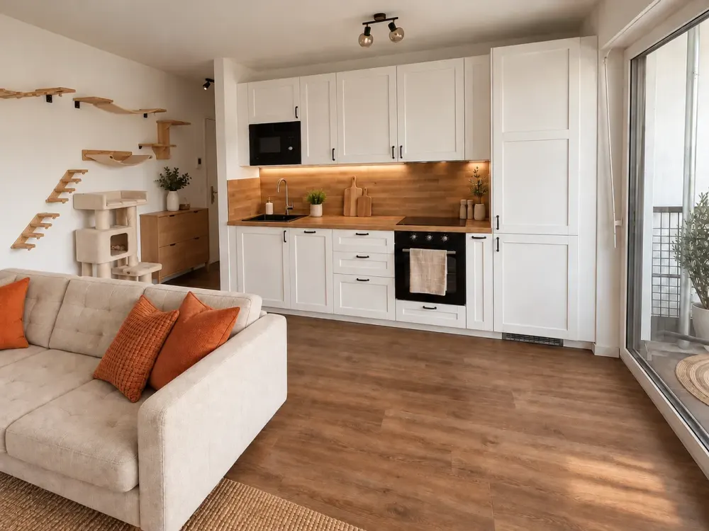 Hochwertige 3 -Zimmer-Wohnung mit Balkon, Aufzug, KFW 40, TG-Stellplatz