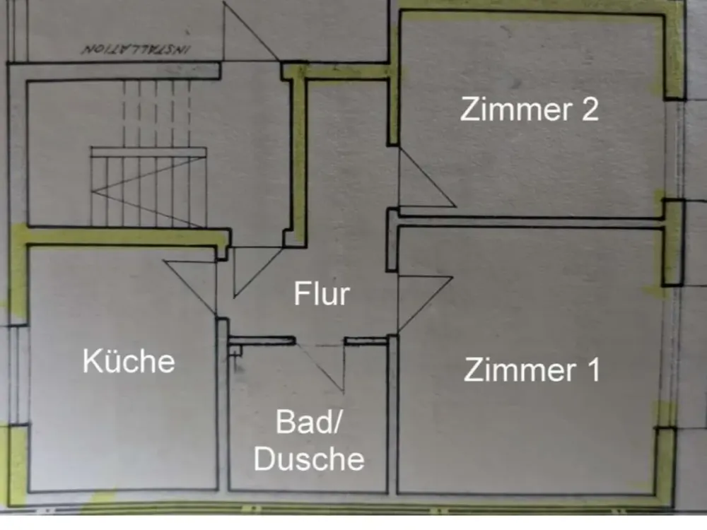 Ettlingen Neuwiesenreben: 2-Zimmer Souterrain-Wohnung