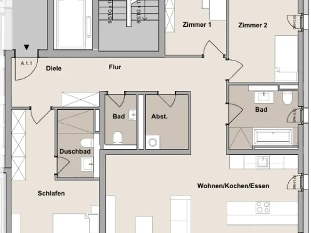 Top 4-Room Apartment