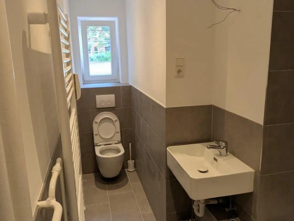 Frisch renovierte 3-Zimmer-Wohnung mit großem Privatgarten