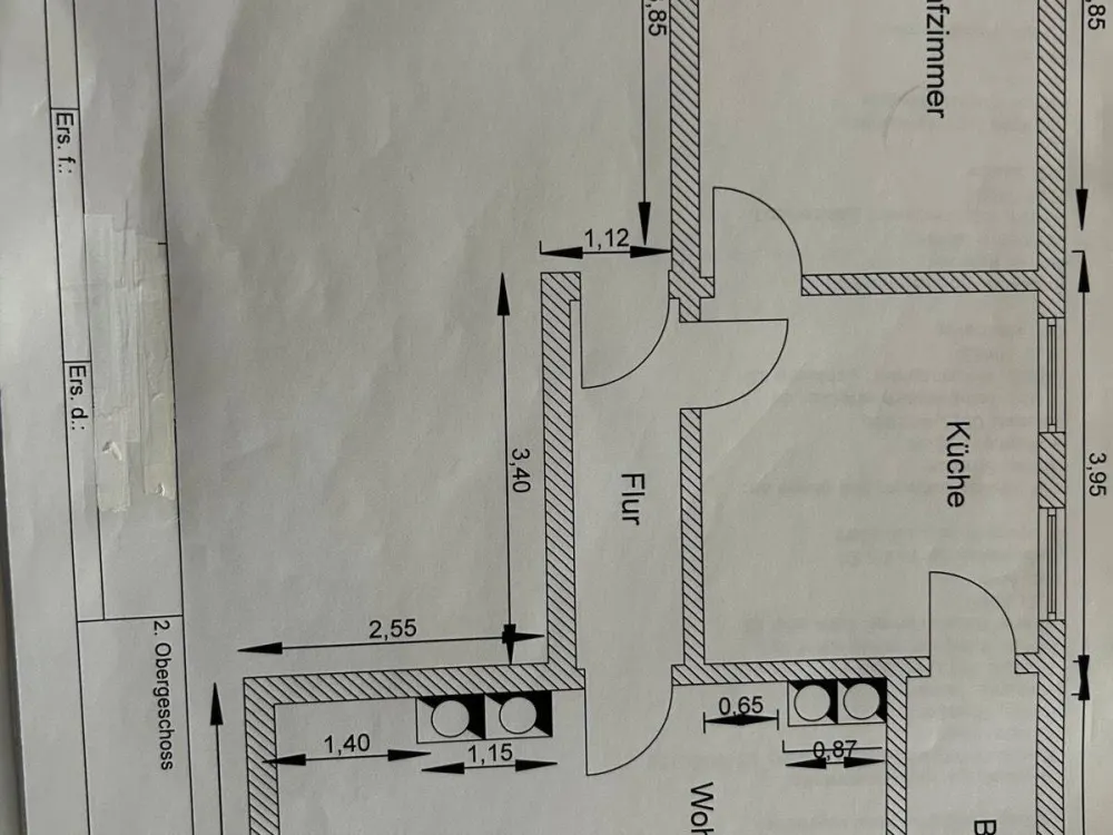 schöne 2 Zimmer Wohnung in Harenberg Seelze