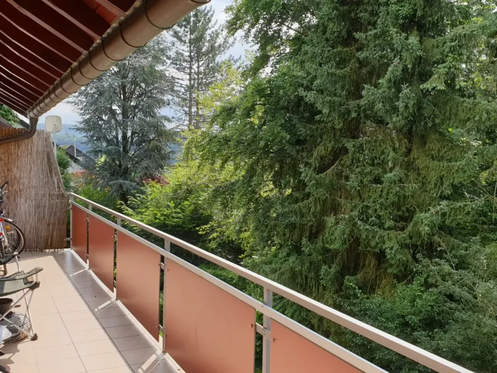 Wunderbar helle 4-Zi-Whg., ruhige Waldrandlage mit Balkon in Vockenhausen