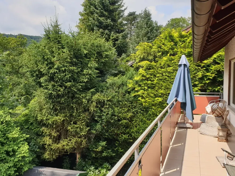 Wunderbar helle 4-Zi-Whg., ruhige Waldrandlage mit Balkon in Vockenhausen