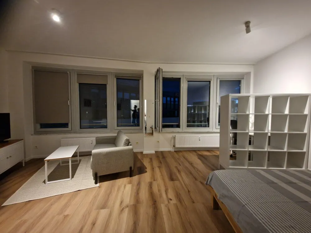 Neu renovierte, voll möblierte 1-Zi-Wohnung mit Tiefgarage