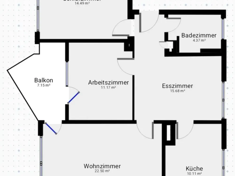 Stilvoll modernisiert: 3,5-Zimmer-Wohnung in Ravensburg