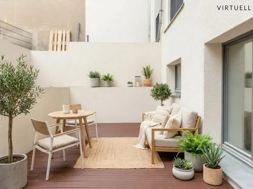 HOMESK - 3-Zimmer-Neubauwohnung im Souterrain mit Terrasse in Moabit