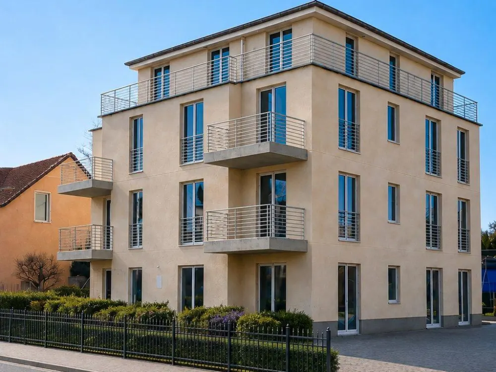 4-Raumwohnung mit Terrasse, ruhig, modern, Neubau- Erstbezug