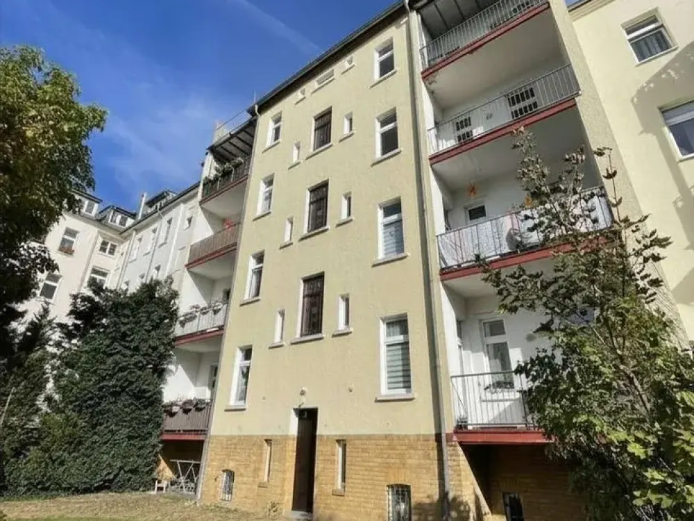 Gohlis, First Occupancy After Complete Renovation, Quiet Courtyard, Balcony, Light-Flooded Bathroom