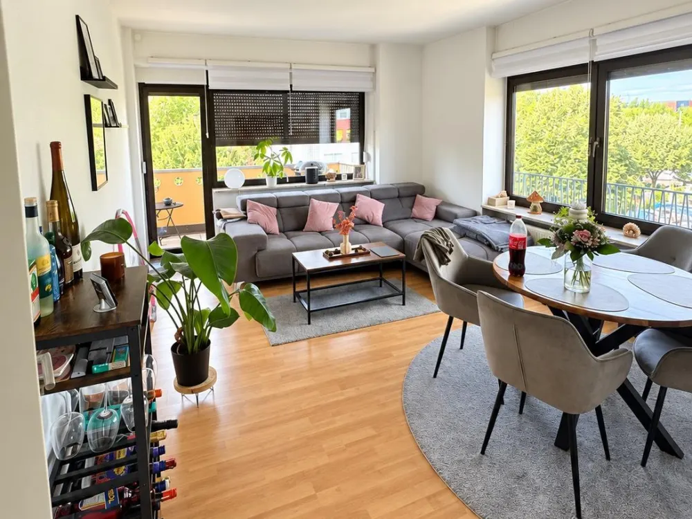 3-Zimmer-Wohnung mit Einbauküche & 2 Balkonen in Alt-Saarbrücken
