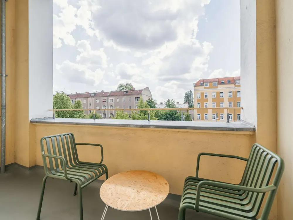 Große 2-Zimmer Wohnung in Pankow - voll möbliert