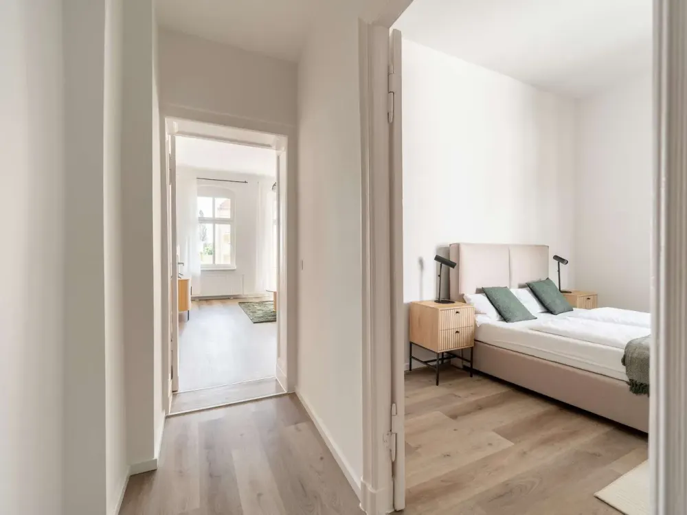 Große 2-Zimmer Wohnung in Pankow - voll möbliert