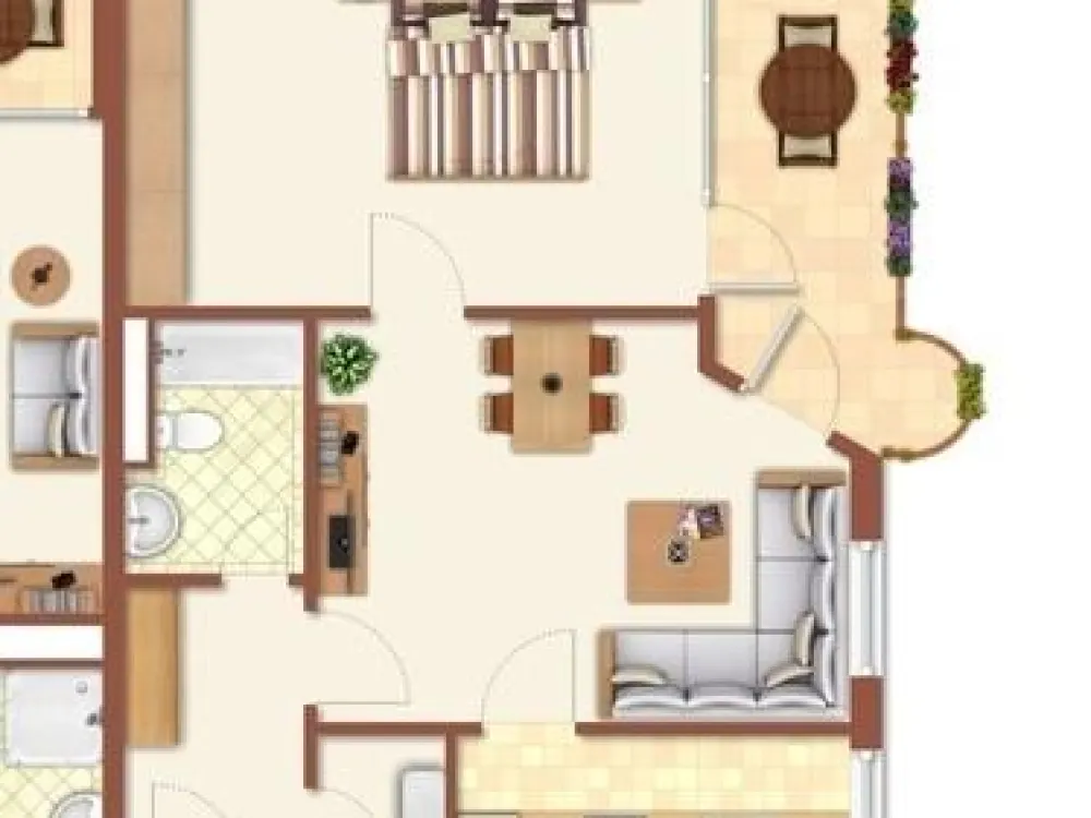 Großzügige 2-Zimmer-Wohnung mit Südloggia und Parkblick in zentraler Lage von Garstedt