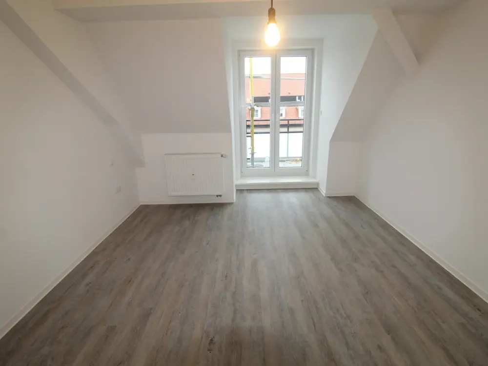 3-Room Apartment in the Attic with View and Two Balconies