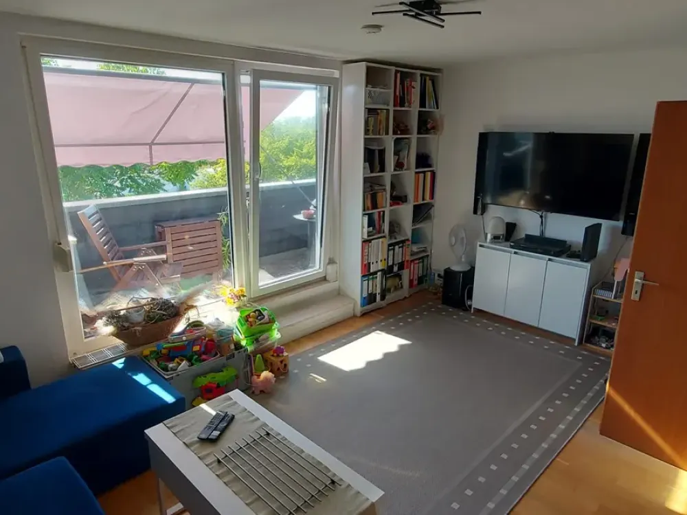 Gepflegte 1,5-Zimmer-DG-Wohnung mit Balkon, EBK und Garage in Dortmund