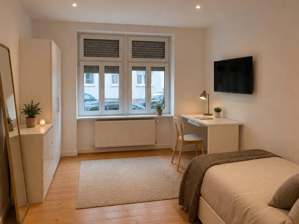 *Vollmöblierte* 1-Zimmer-Wohnung in Bockenheim