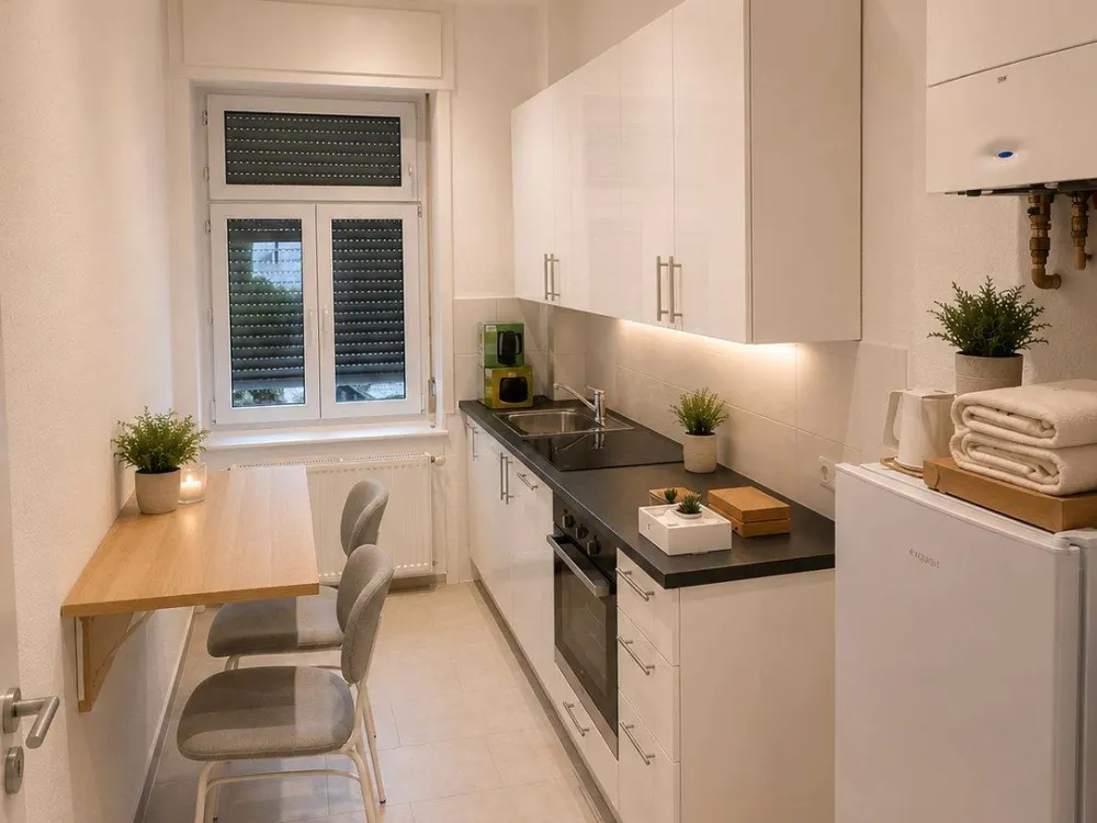 *Vollmöblierte* 1-Zimmer-Wohnung in Bockenheim