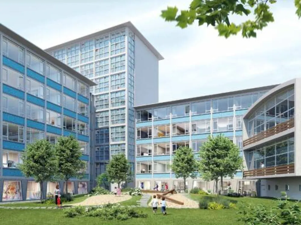 Ruhige Wohnungen mitten in der Stadt! Wohnen in der Architekturikone Dortmunds!
