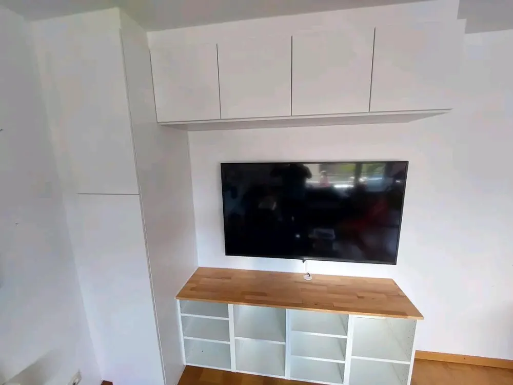 Teilmöbilierte 3-Zimmer-Wohnung für 1 Jahr in Stuttgart-Feuerbach