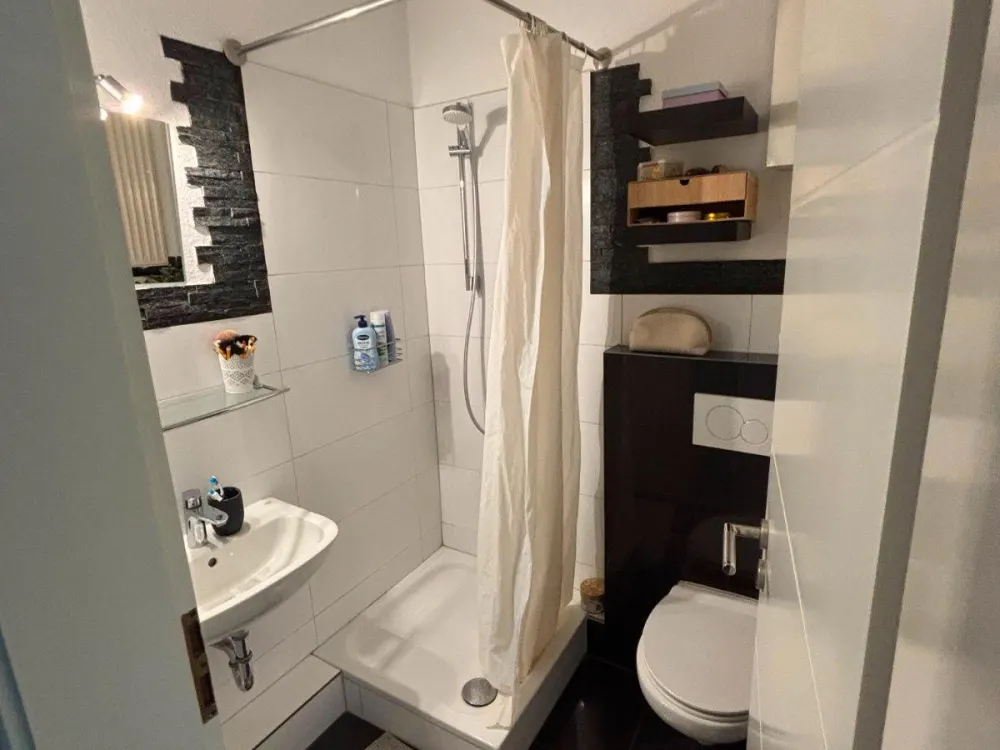 Hübsch u. modern: 1 Zi. Wohnung ab 01.11. frei