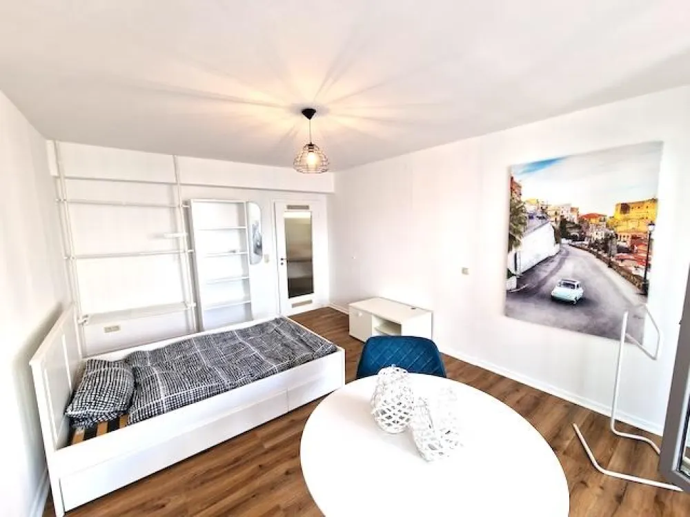 Rheinblick-WG: TOP-Zimmer mit Bestausstattung und RheinBalkon