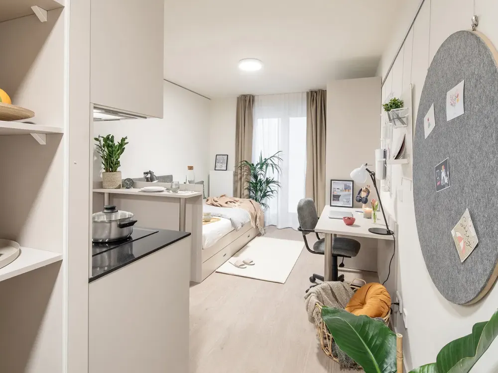 THE FIZZ Hamburg Hammerbrook, Fully furnished apartments for students