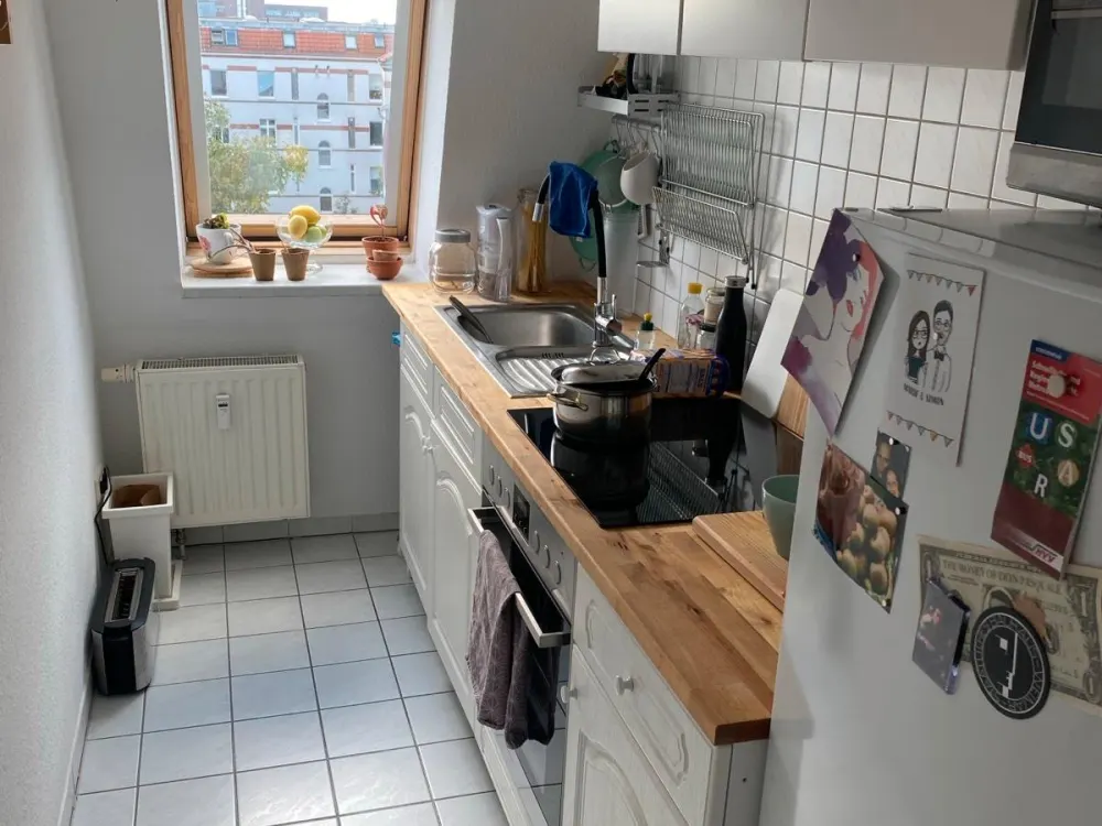 Zimmer zur Untermiete in gemütlicher Wohnung - Barmbek Süd