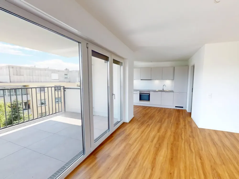 Platz & Komfort, gepaart mit modernem Design: Exklusive 3-Zimmer-Wohnung mit 2 BALKONEN, EBK und ...