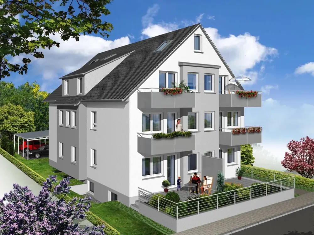 Bright Friendly 3 1/2-Room Attic Maisonette Apartment