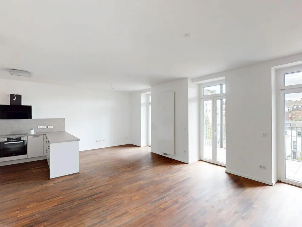 Modernes wohnen: 3-Zimmer-Wohnung mit Balkon