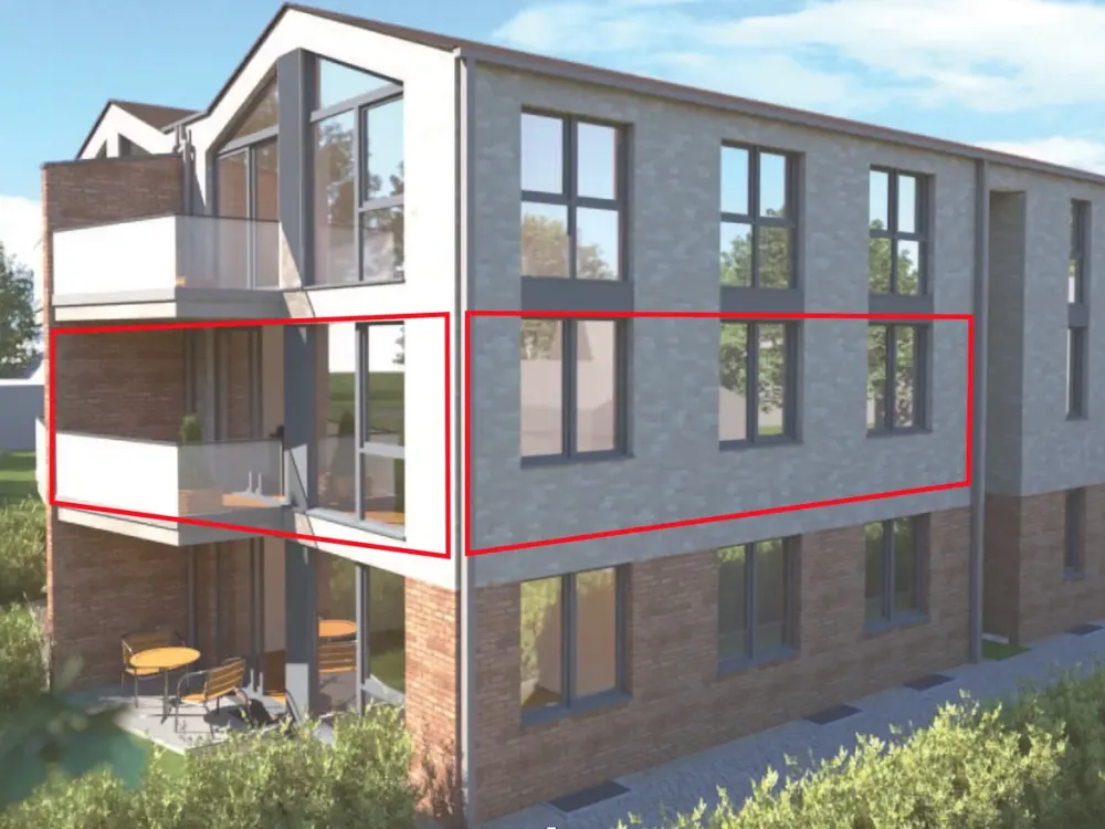 3 Rooms - Poppenbüttel - 58.48 m²