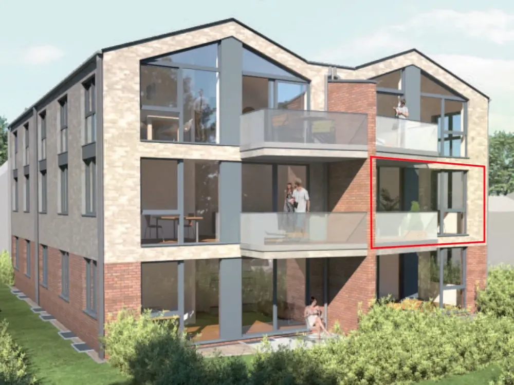 3 Rooms - Poppenbüttel - 58.48 m²