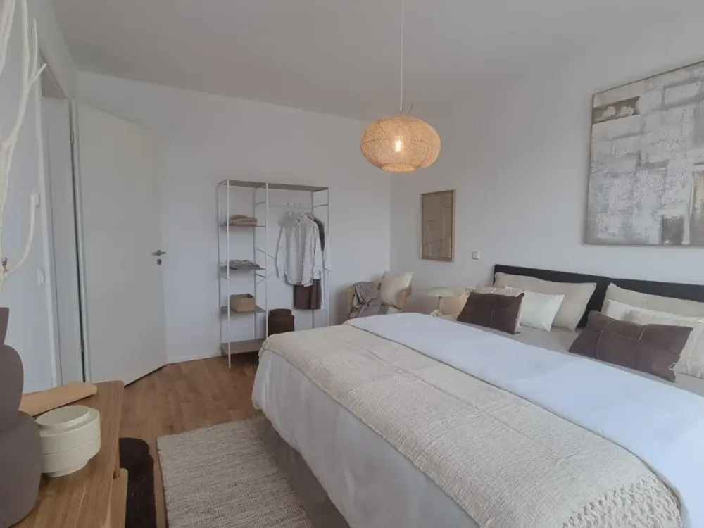 Stilvolle 3-Zimmer-Neubauwohnung mit Terrasse, EBK & TG in Rheinstetten