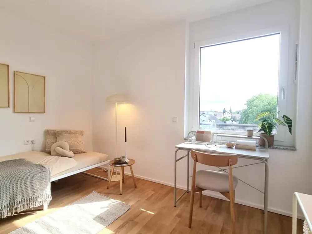 Stilvolle 3-Zimmer-Neubauwohnung mit Terrasse, EBK & TG in Rheinstetten