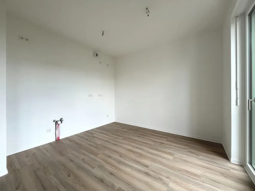 Neubau: Moderne 2-Zimmer-Wohnung mit Badezimmer, Dusche, Loggia im Zentrum-Ost | Optional EBK